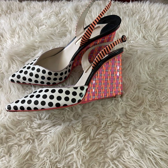 ❤️SOLD❤️Sophia Webster Wedge Slingbacks - Picture 4 of 6